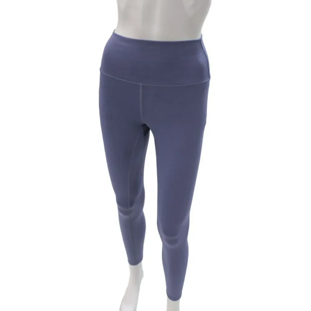 Alo Womens Ankle Leggings Blue Size S